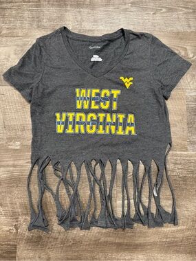 Captivating West Virginia University Short Sleeve Shirt Size Small